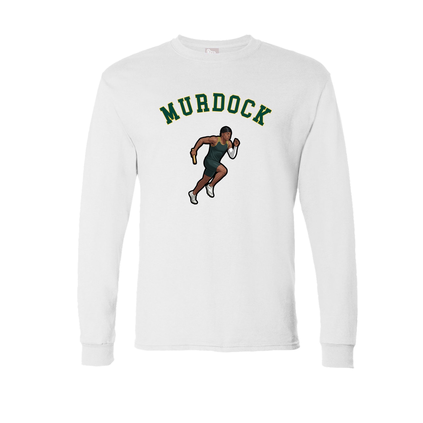 Long Sleeve Tee — Shirsey Arch in White