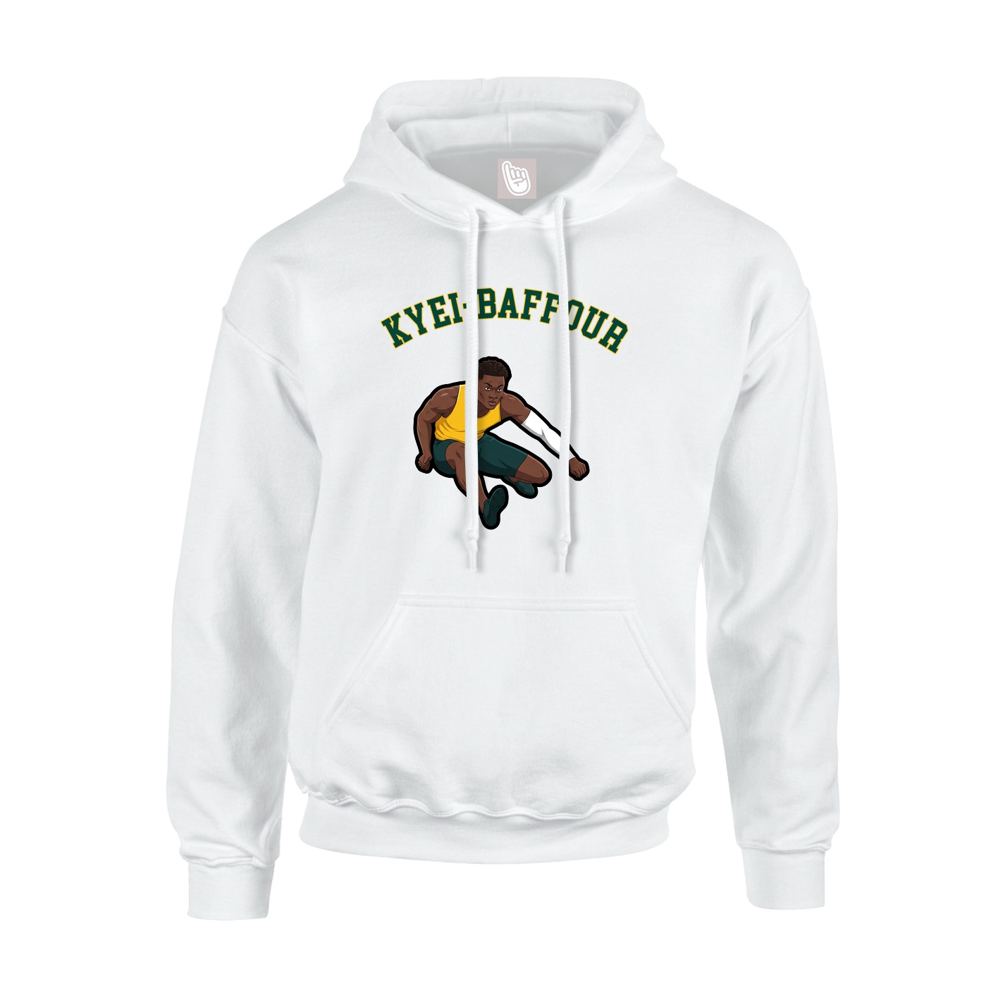 Hoodie — Shirsey Arch in White