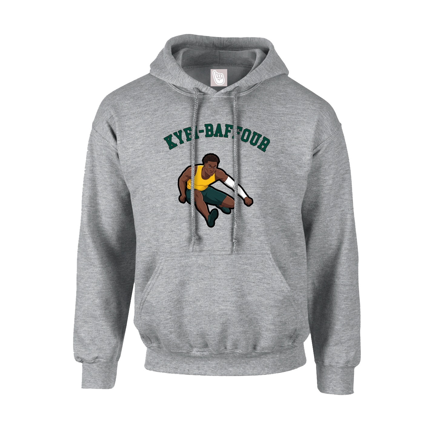 Youth Hoodie — Shirsey Arch in Grey