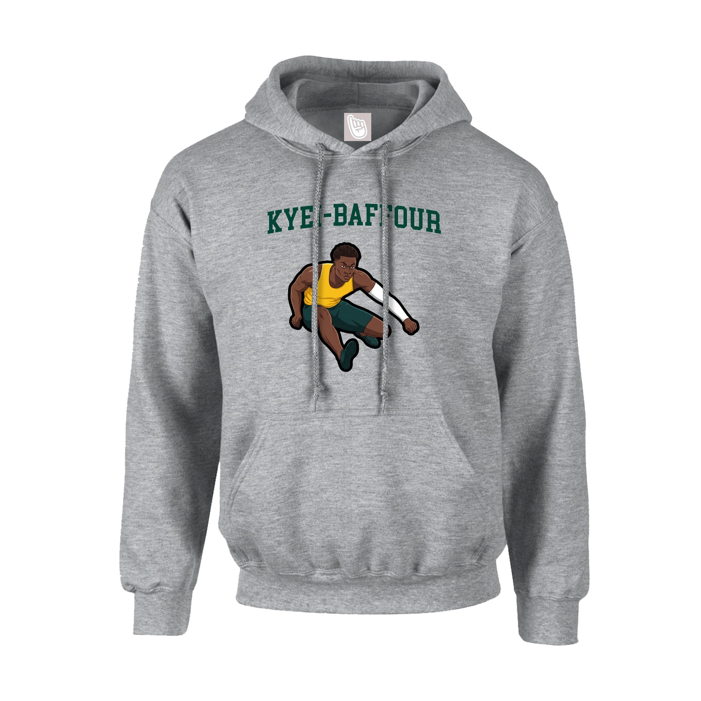 Hoodie — Shirsey in Grey