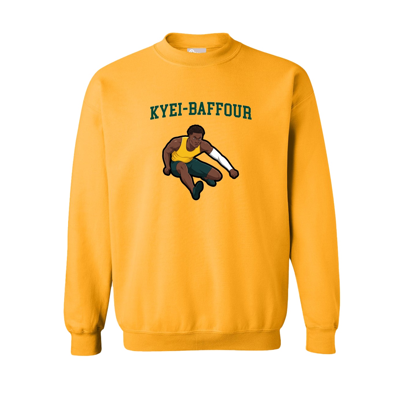 Fleece Crew — Shirsey in Gold