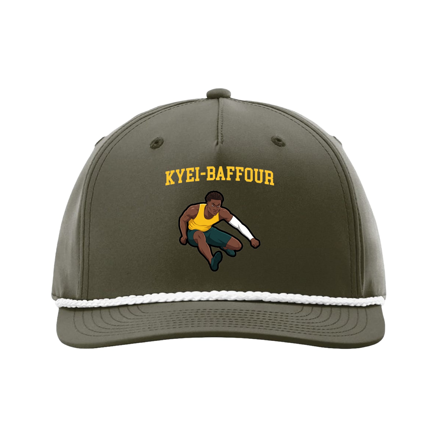 Five-Panel Classic Rope Cap — Shirsey in Green