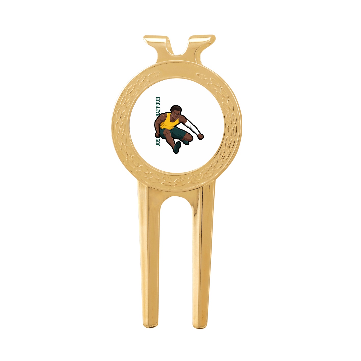 Divot Tool with Ball Marker — Name Vertical in Classic