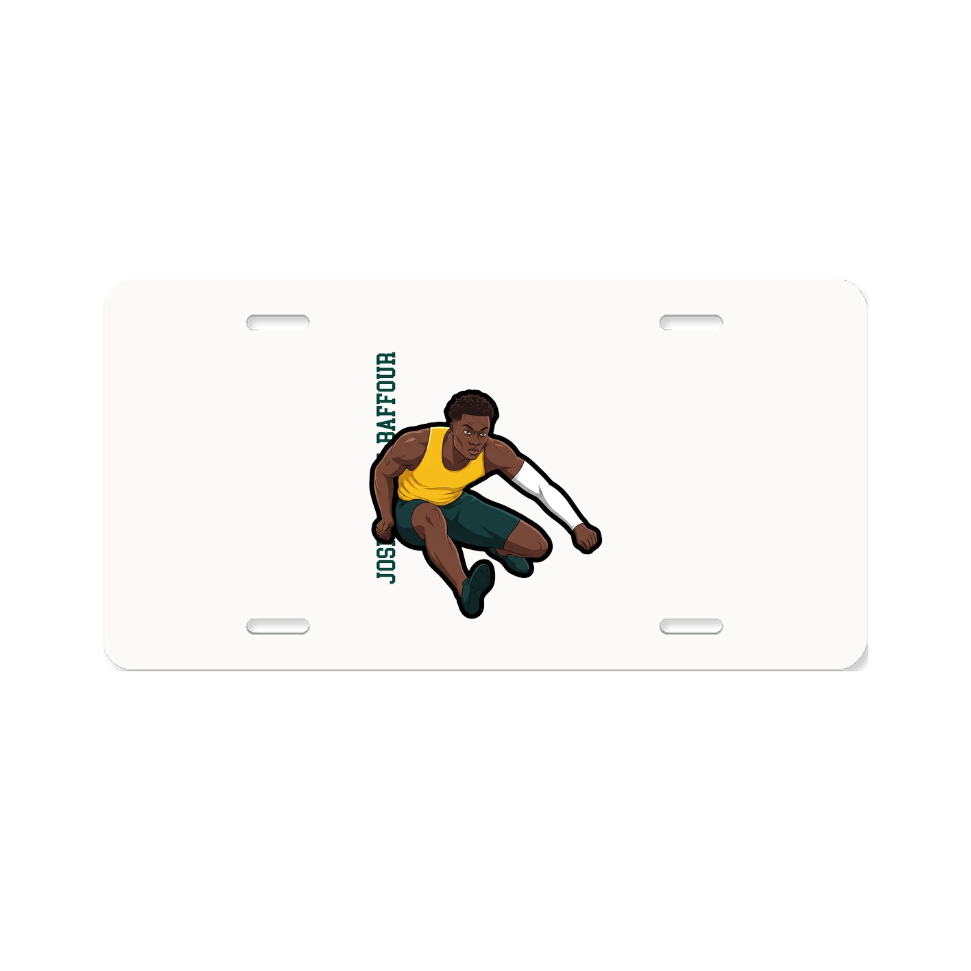 Aluminum License Plate