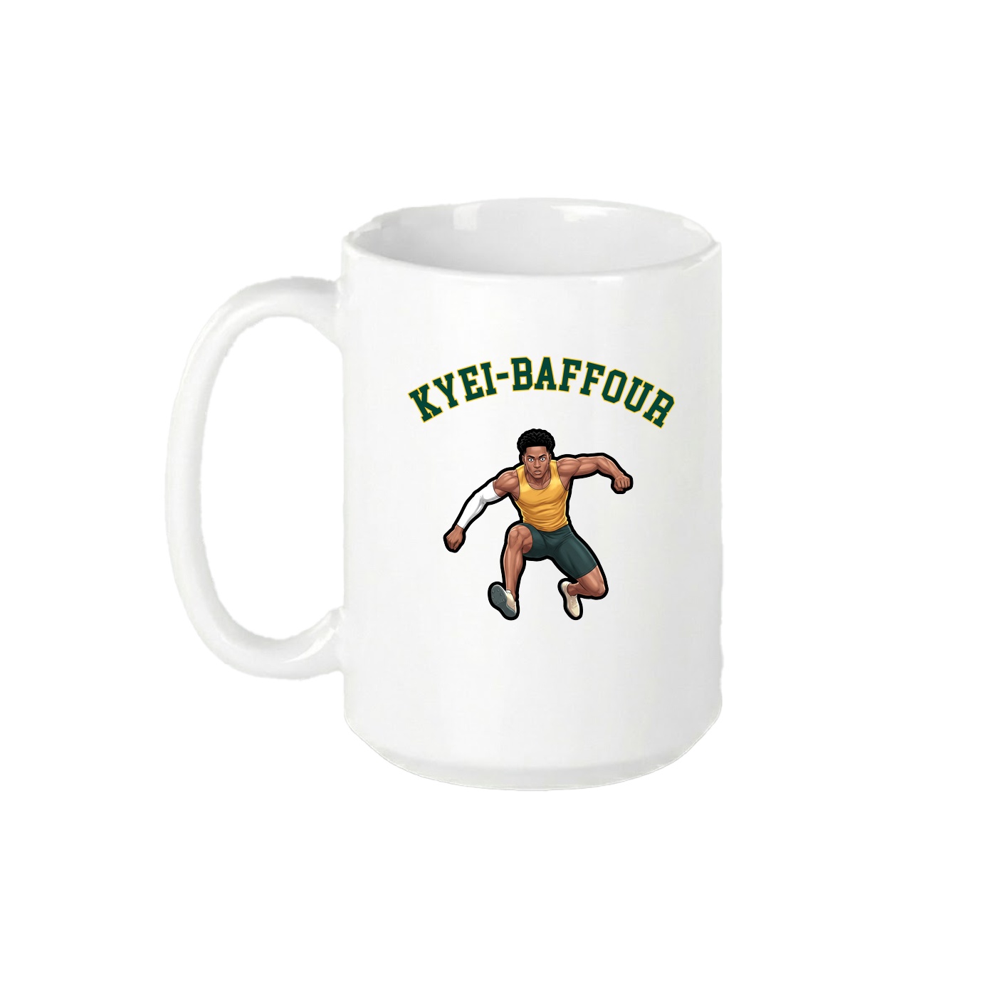 15oz Coffee Mug — Shirsey Arch in White