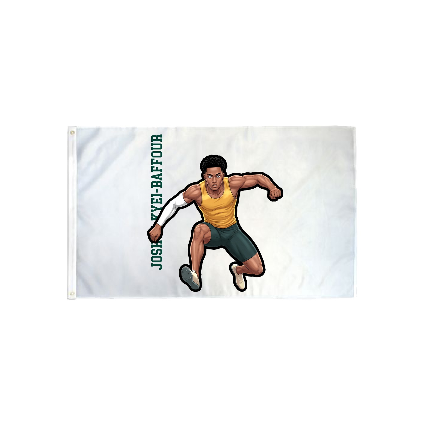 3x5 Flag — Name Vertical in Classic