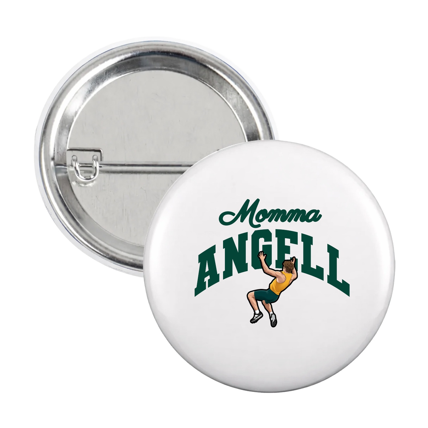 Game Day Button — Mothers Day Arch in White