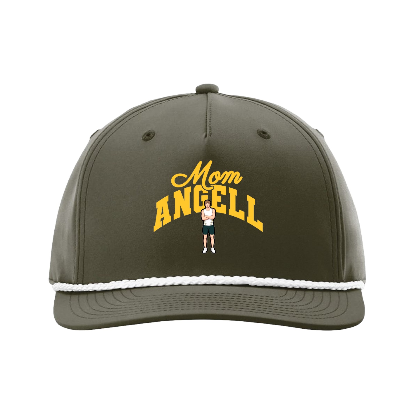 Five-Panel Classic Rope Cap — Mothers Day Arch in Green