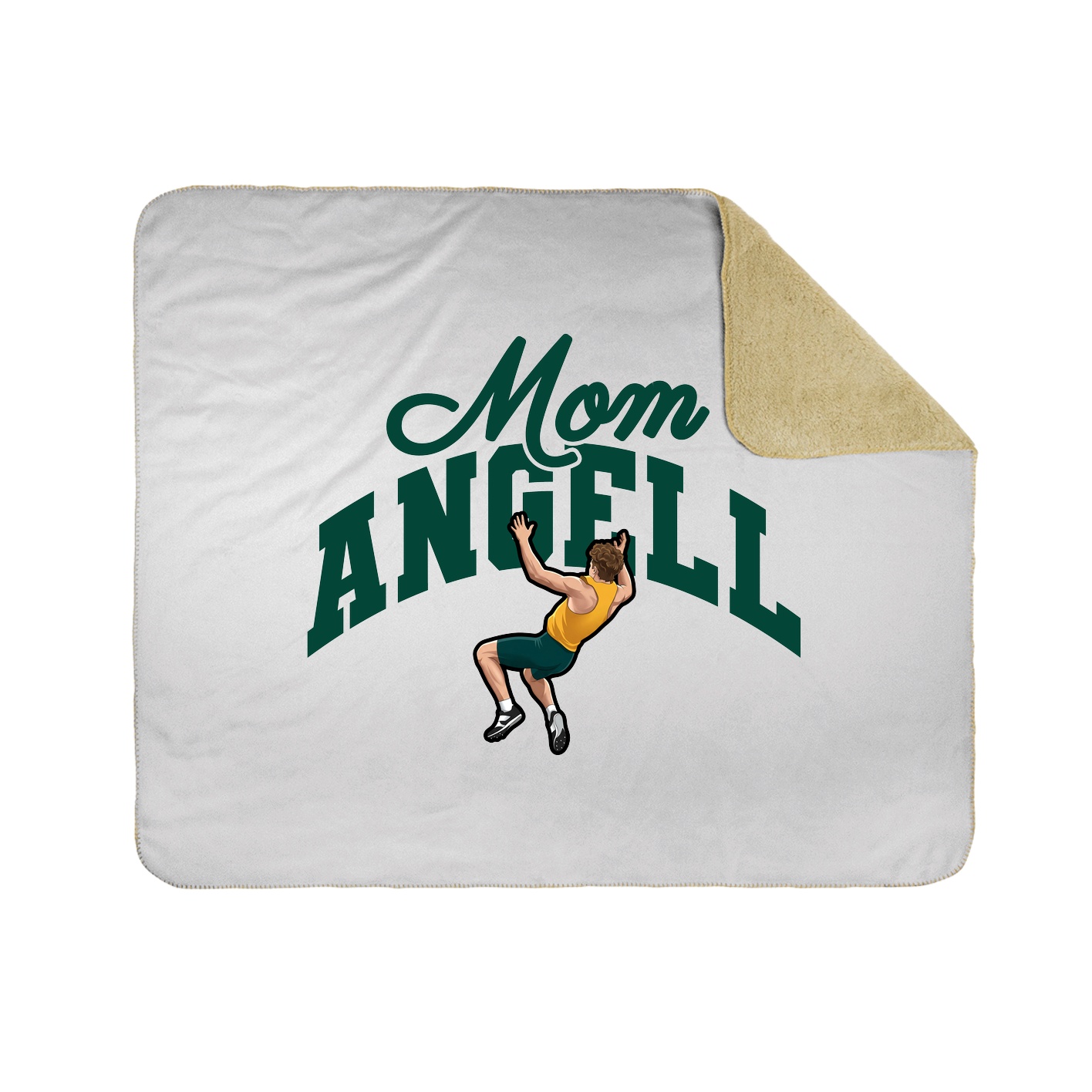 Throw Blanket — Mothers Day Arch in White