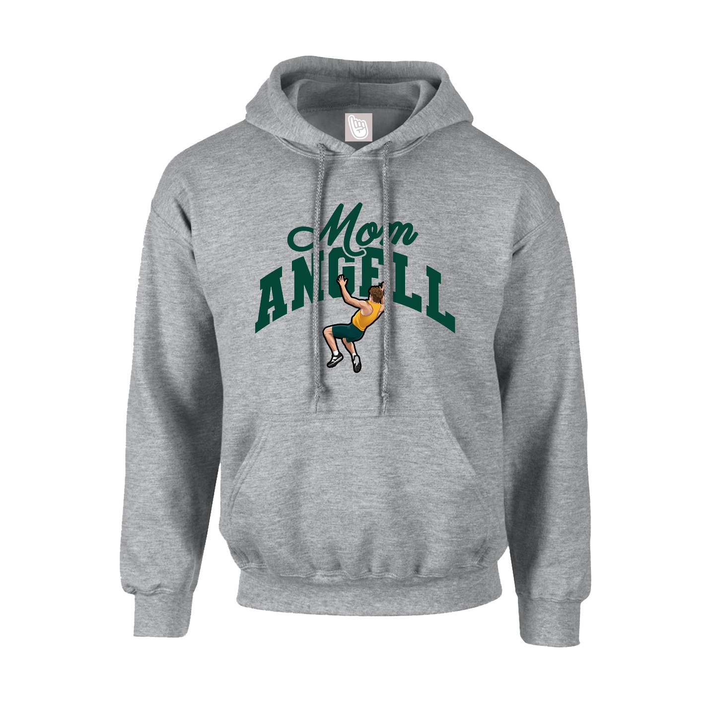 Youth Hoodie — Mothers Day Arch in Grey