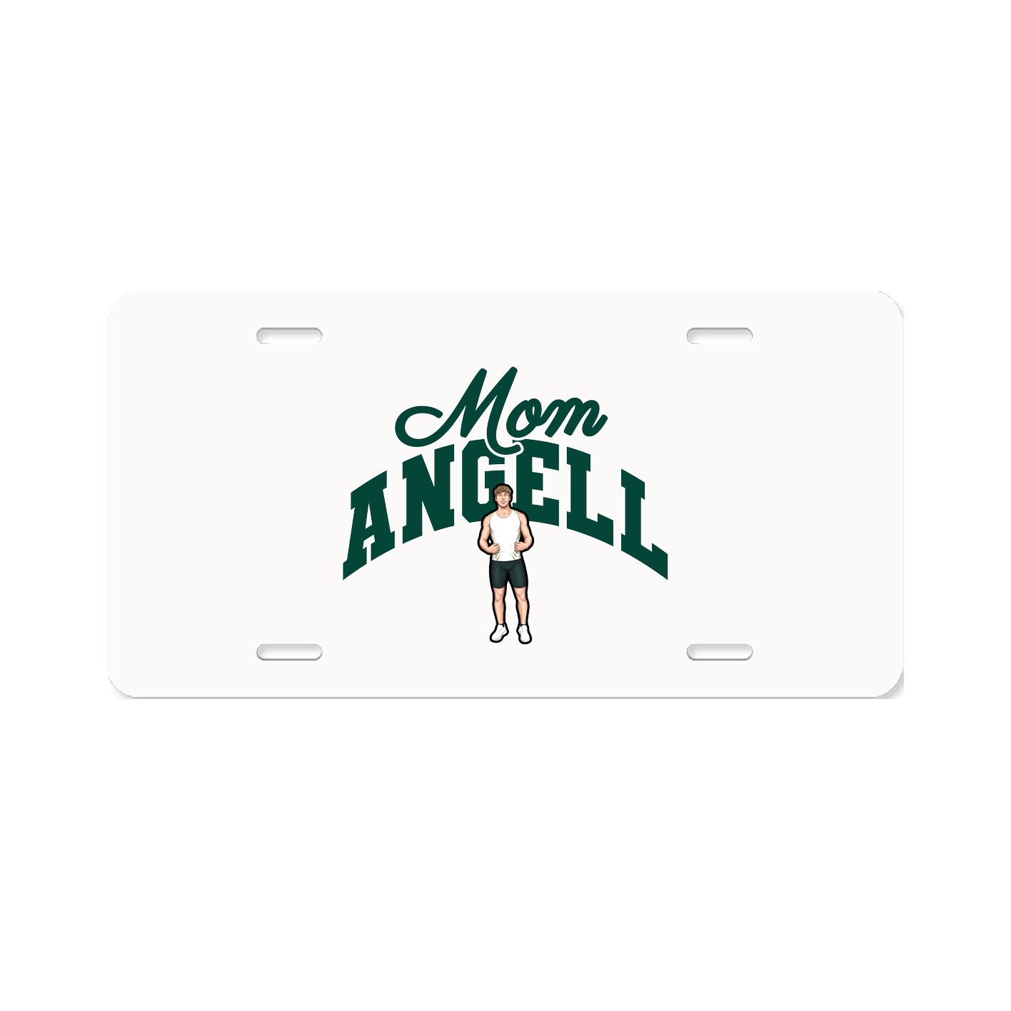 License Plate — Mothers Day Arch in Classic