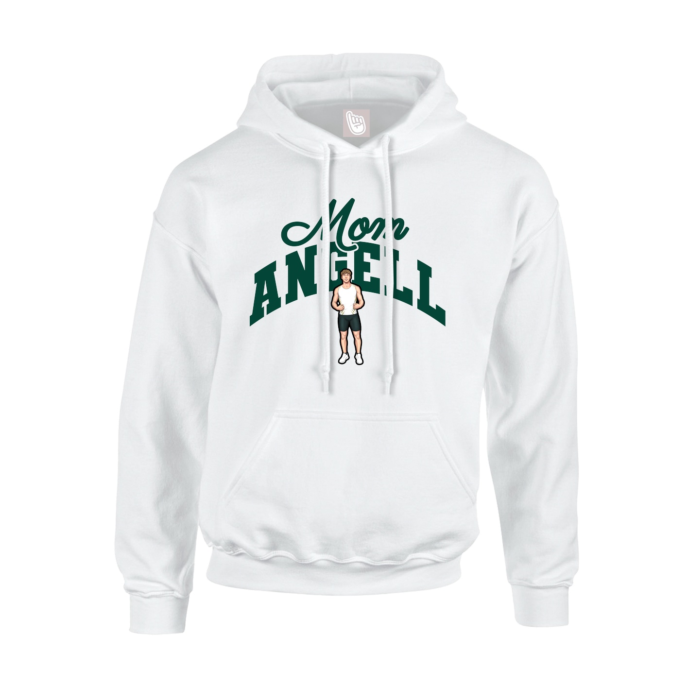 Hoodie — Mothers Day Arch in White