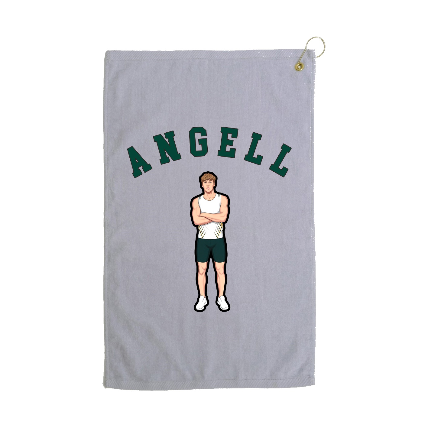 Golf Towel — Shirsey Arch in Grey