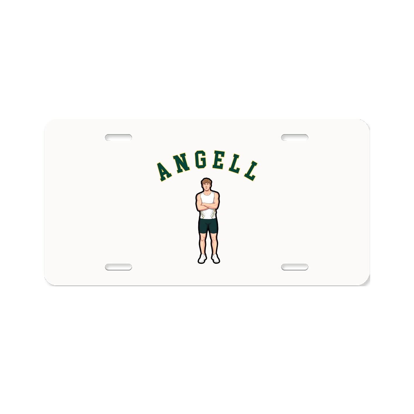 License Plate — Shirsey Arch in Classic