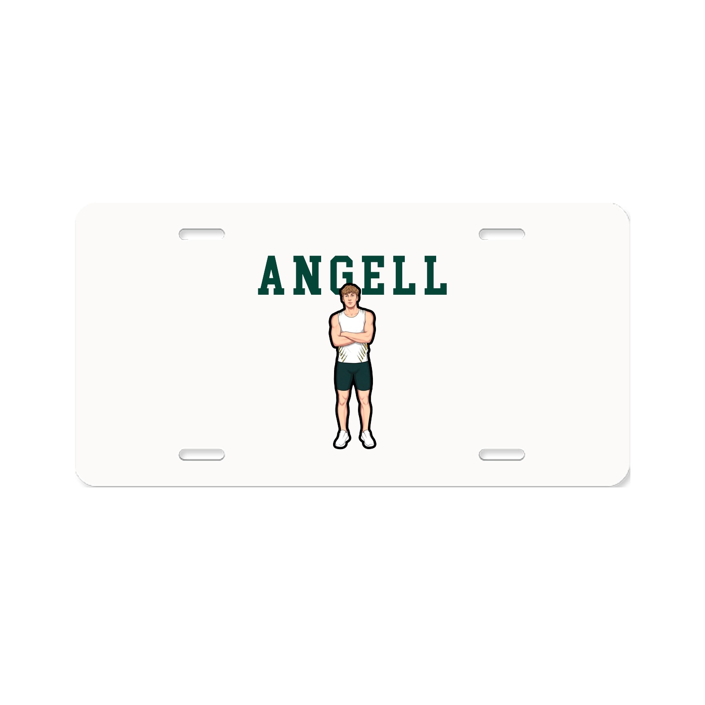 License Plate — Shirsey in Classic