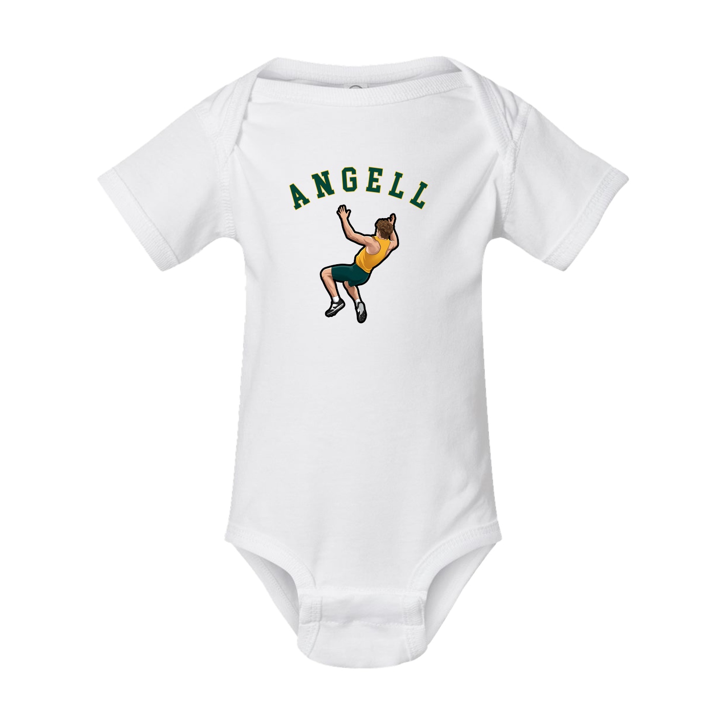 Baby Onesie — Shirsey Arch in White