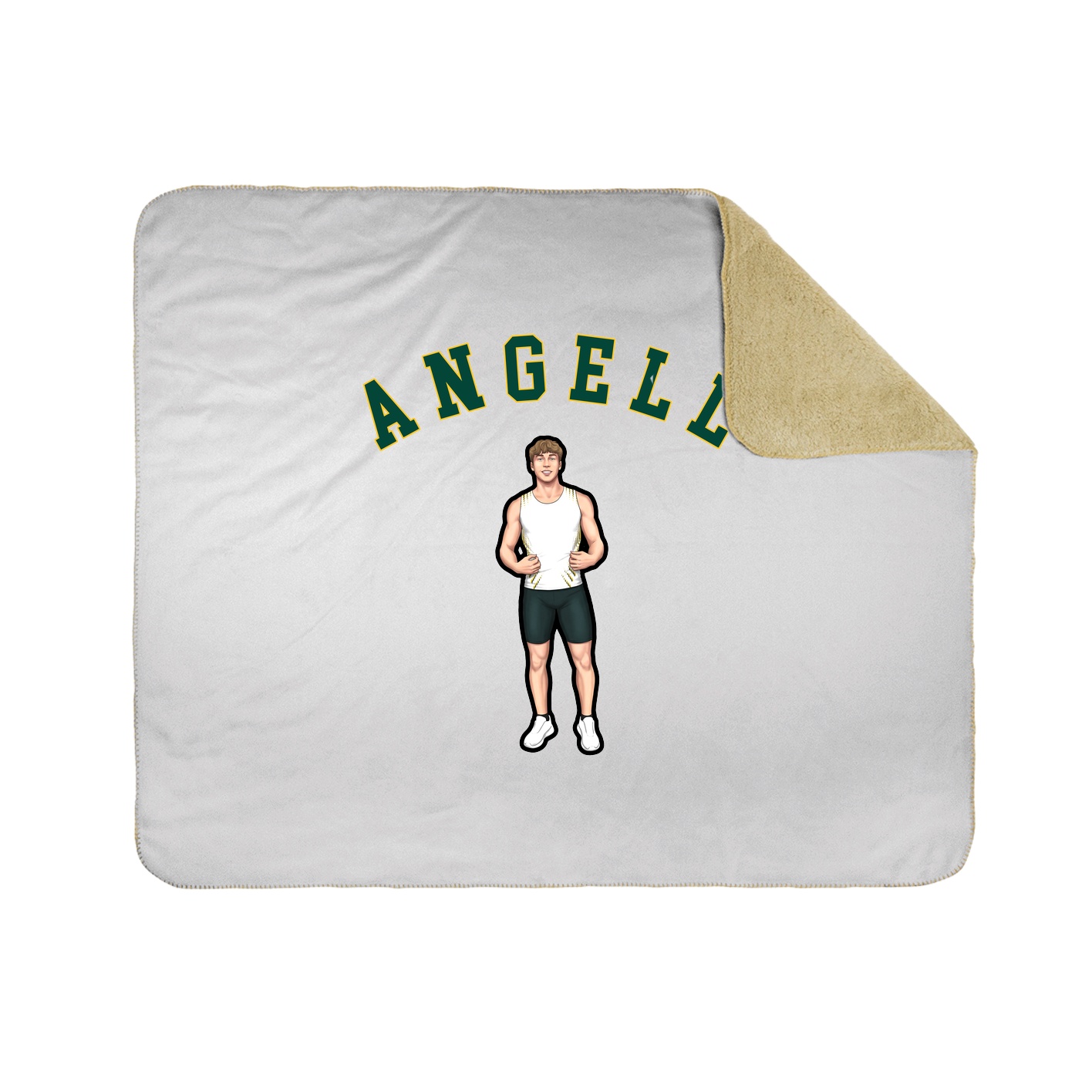 Throw Blanket — Shirsey Arch in White