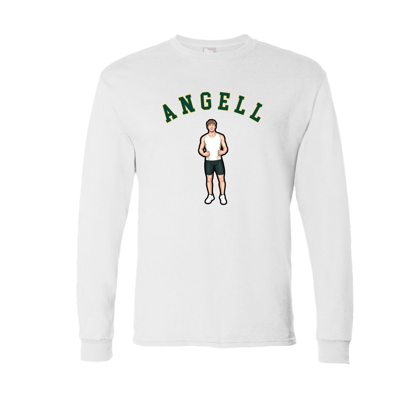 Long Sleeve Tee — Shirsey Arch in White