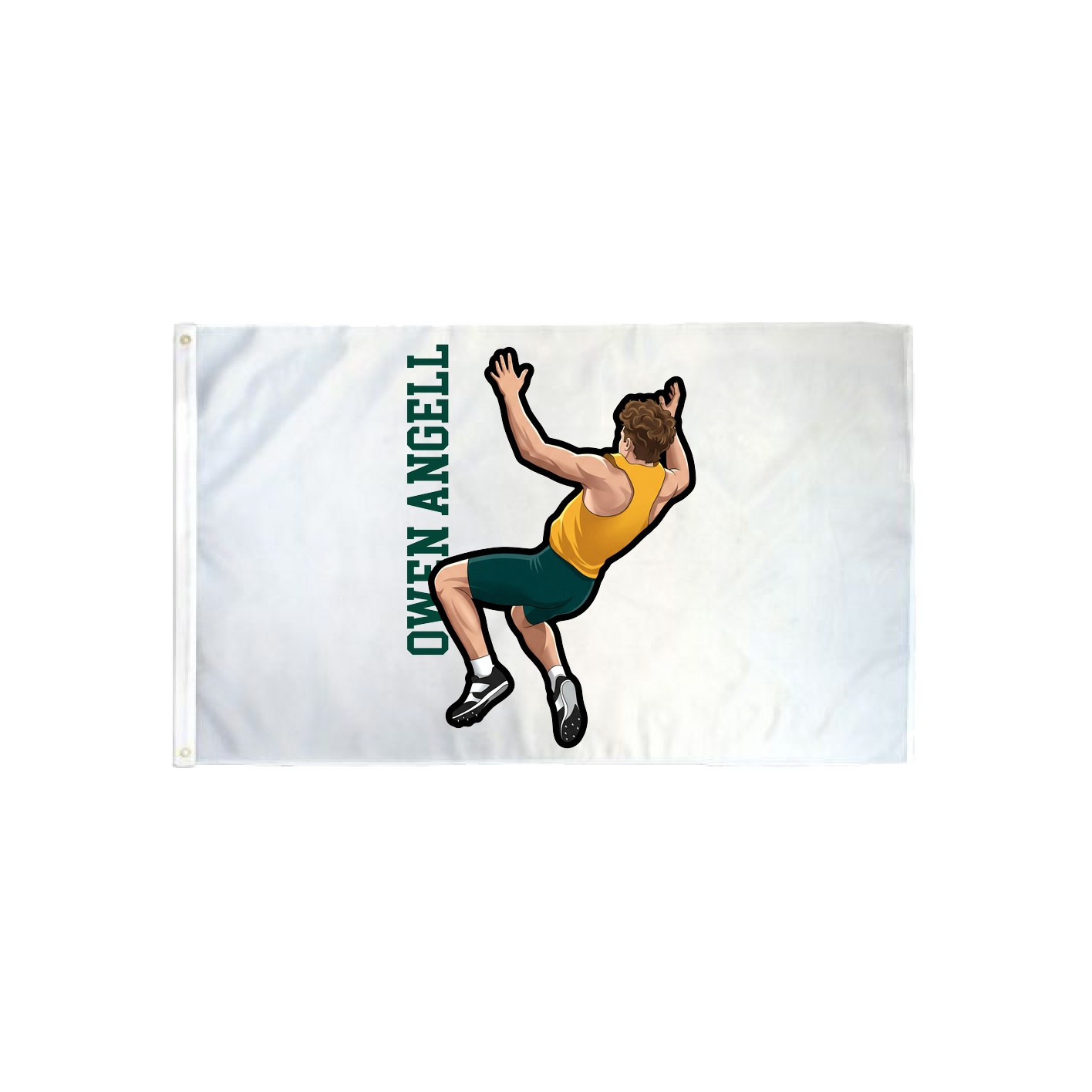 3x5 Flag — Name Vertical in Classic