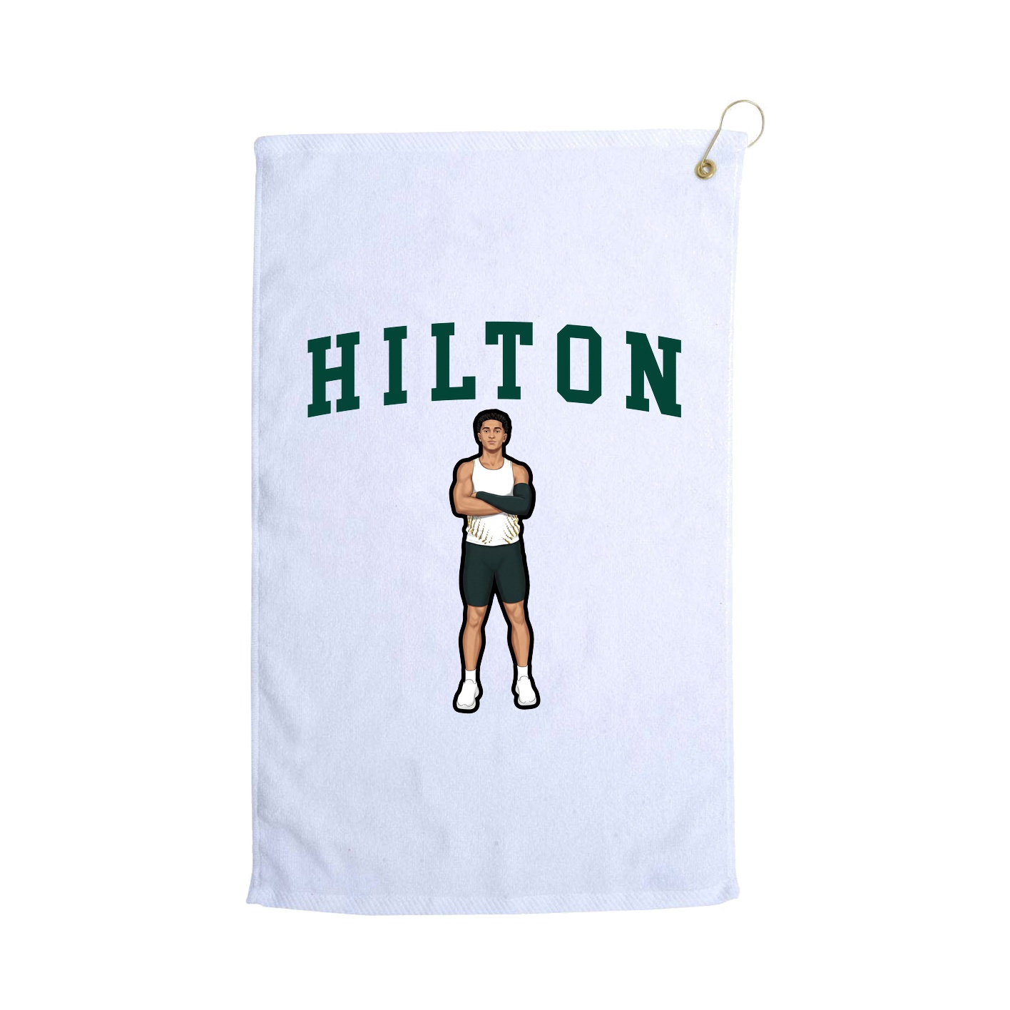 Golf Towel — Shirsey in White