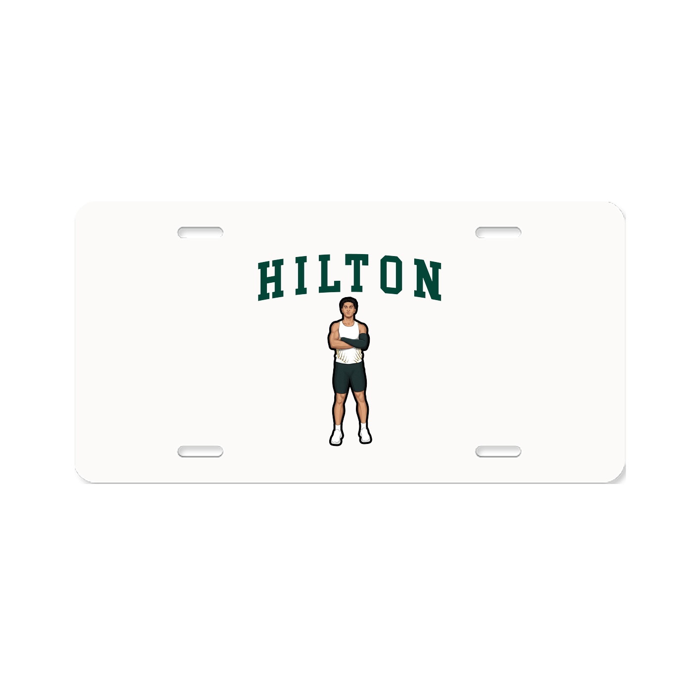 License Plate — Shirsey in Classic