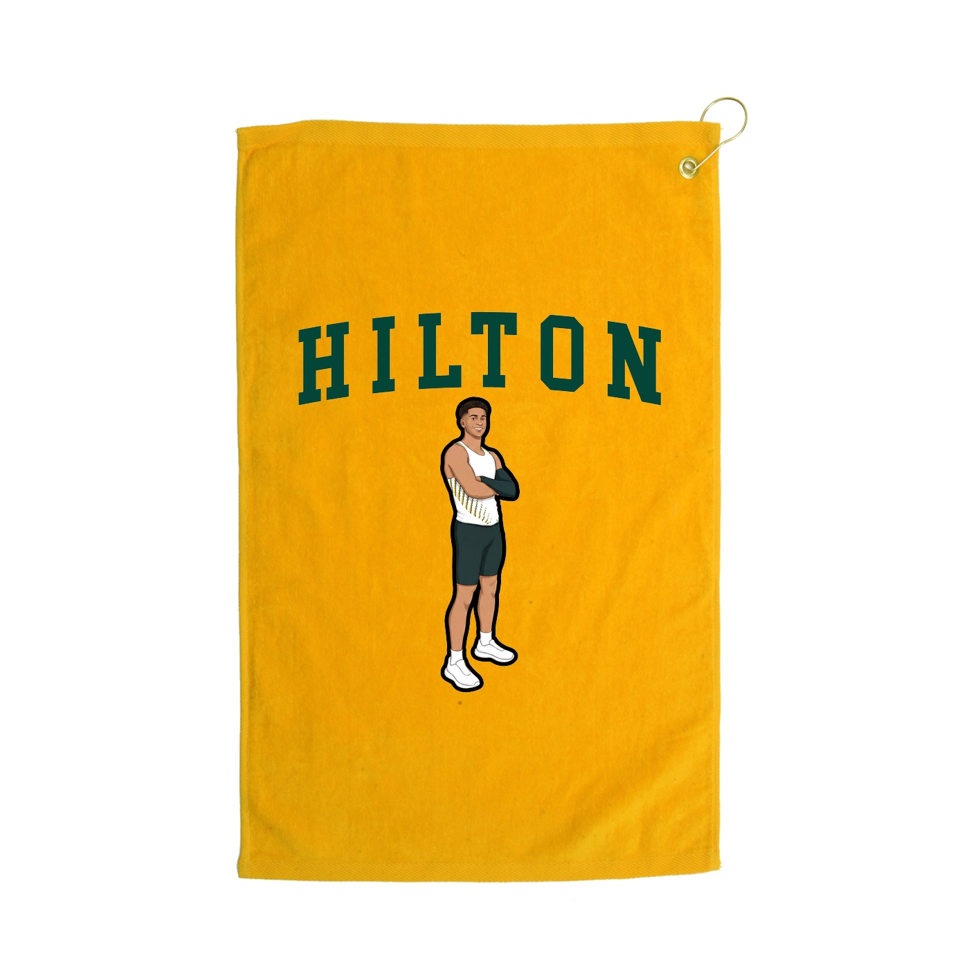Golf Towel — Shirsey in Gold