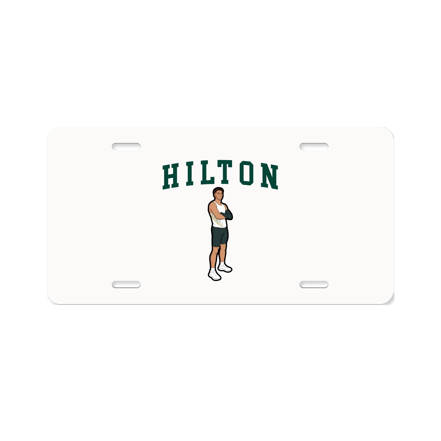 License Plate — Shirsey in Classic