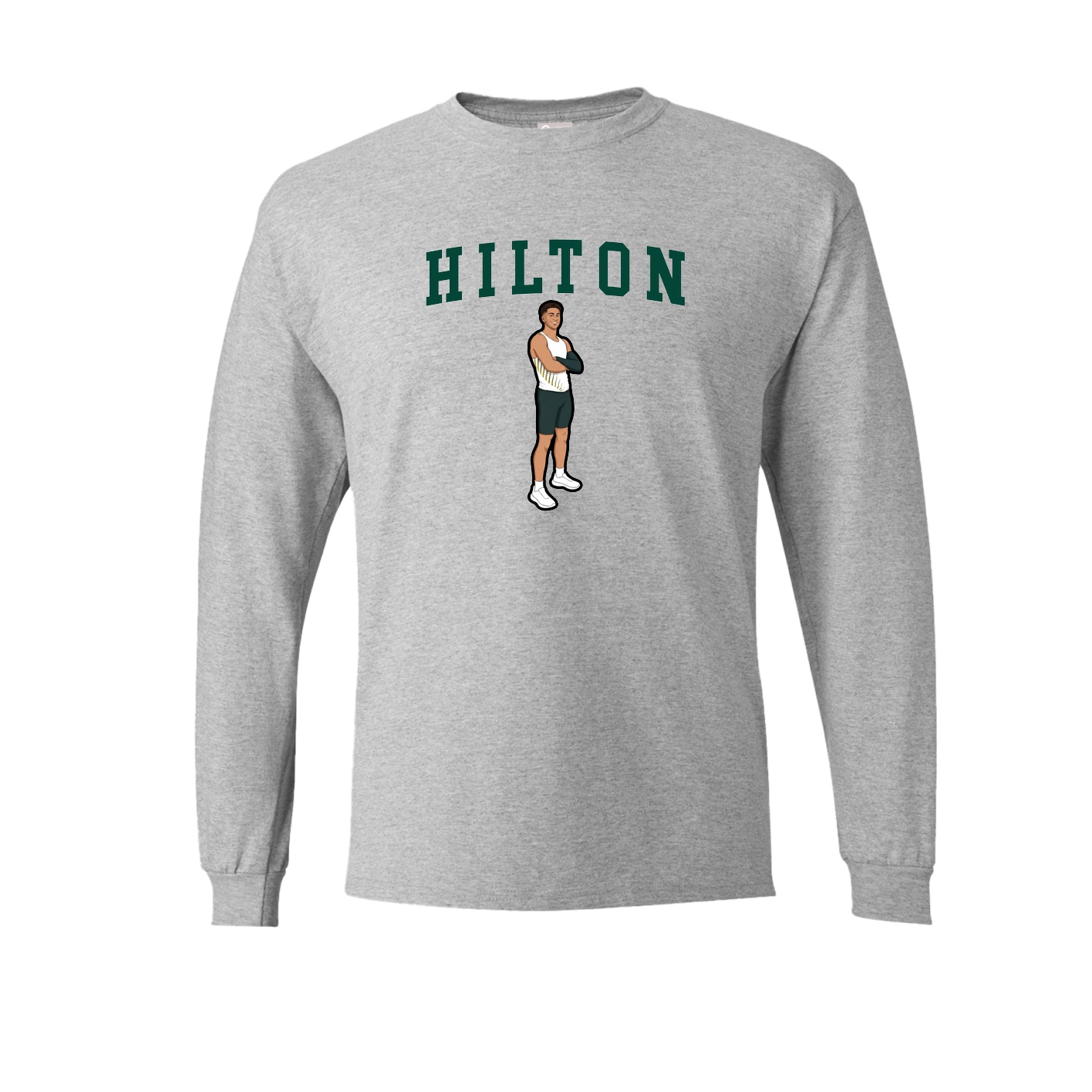Long Sleeve Tee — Shirsey in Grey