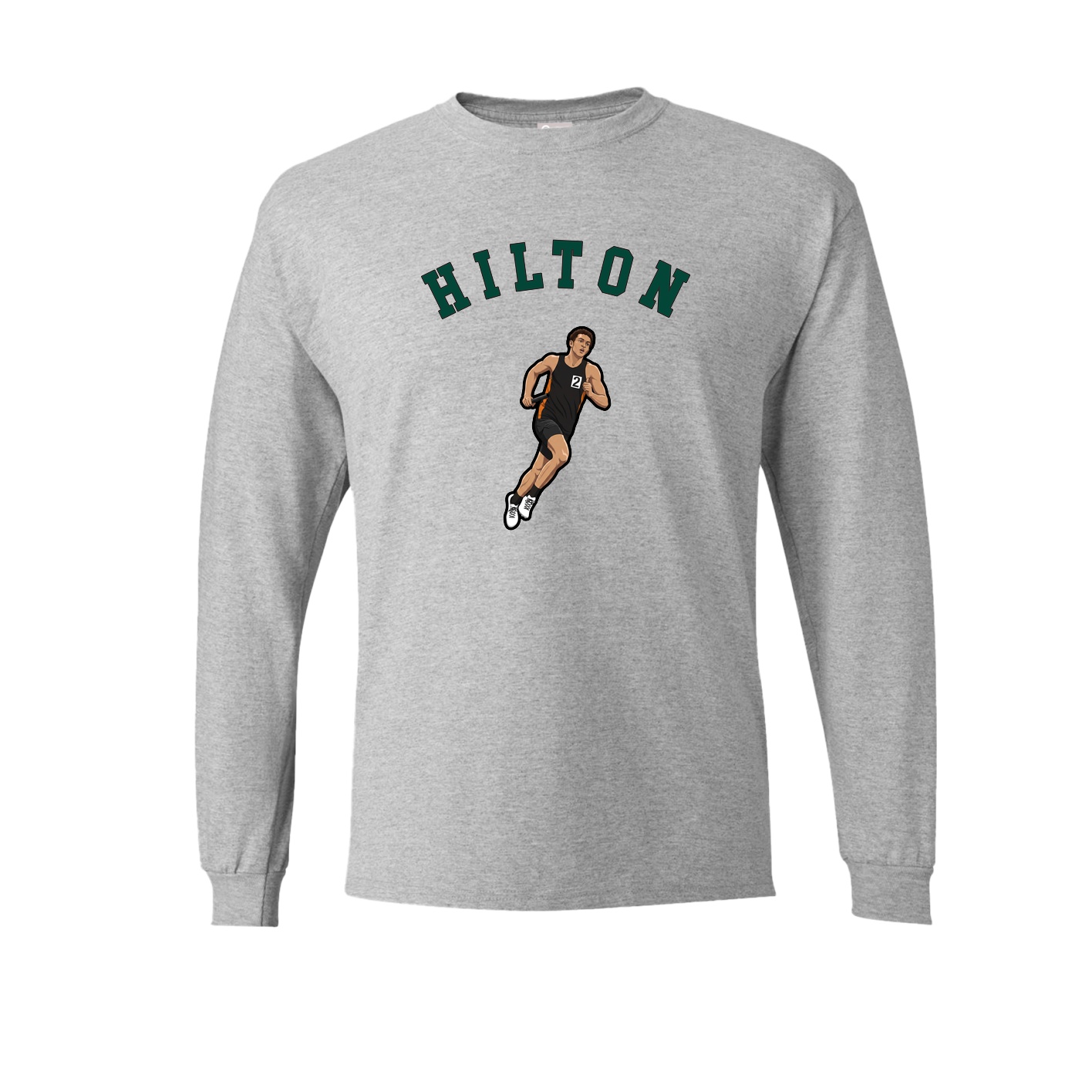 Long Sleeve Tee — Shirsey Arch in Grey