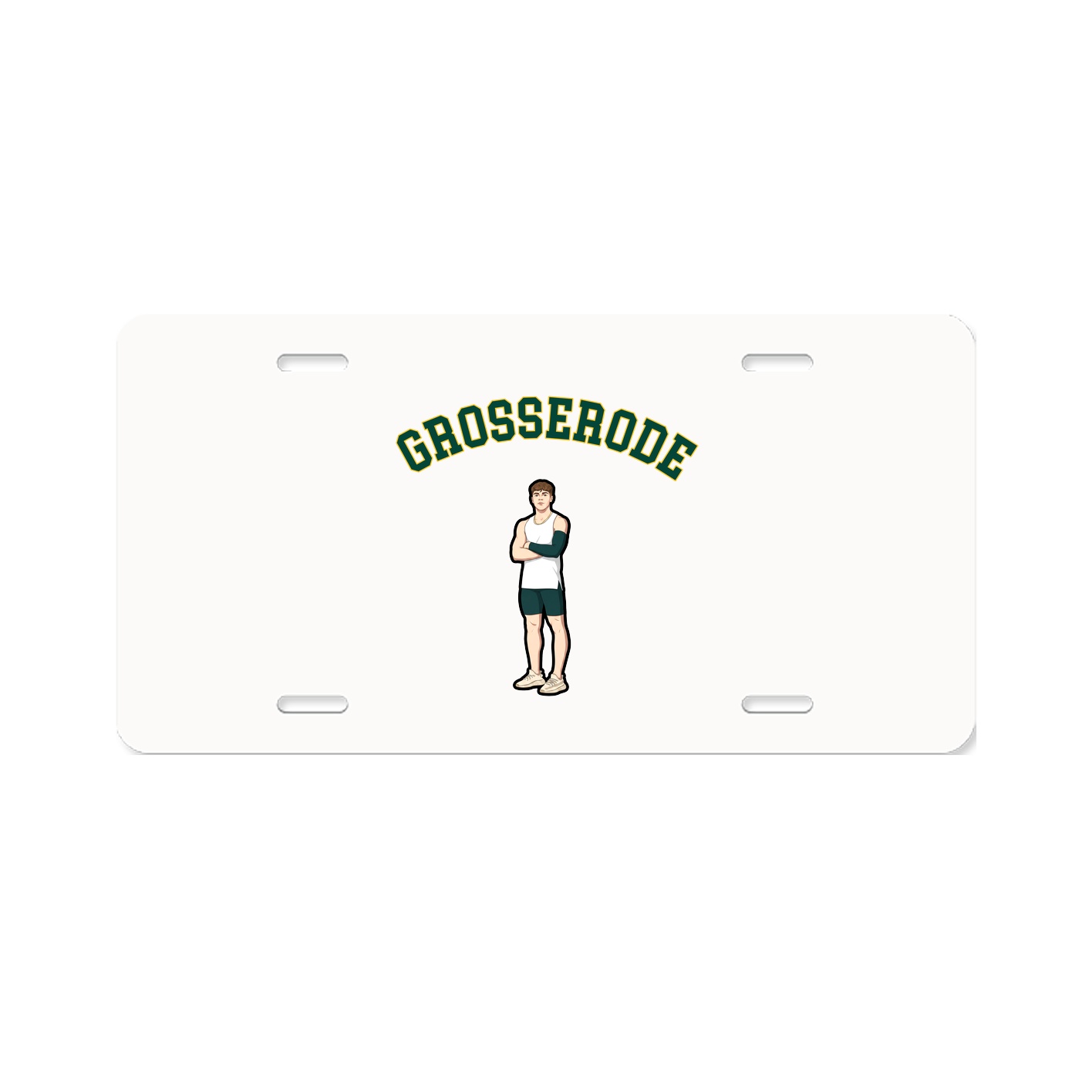 Aluminum License Plate