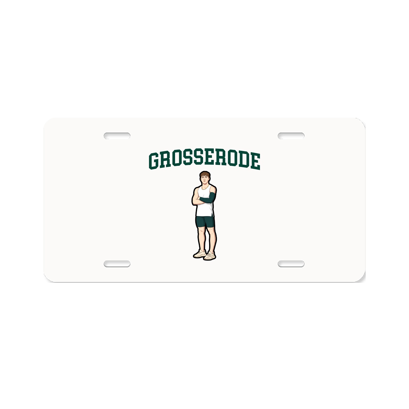 Aluminum License Plate