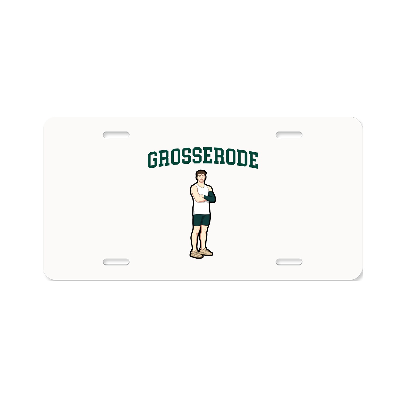 Aluminum License Plate