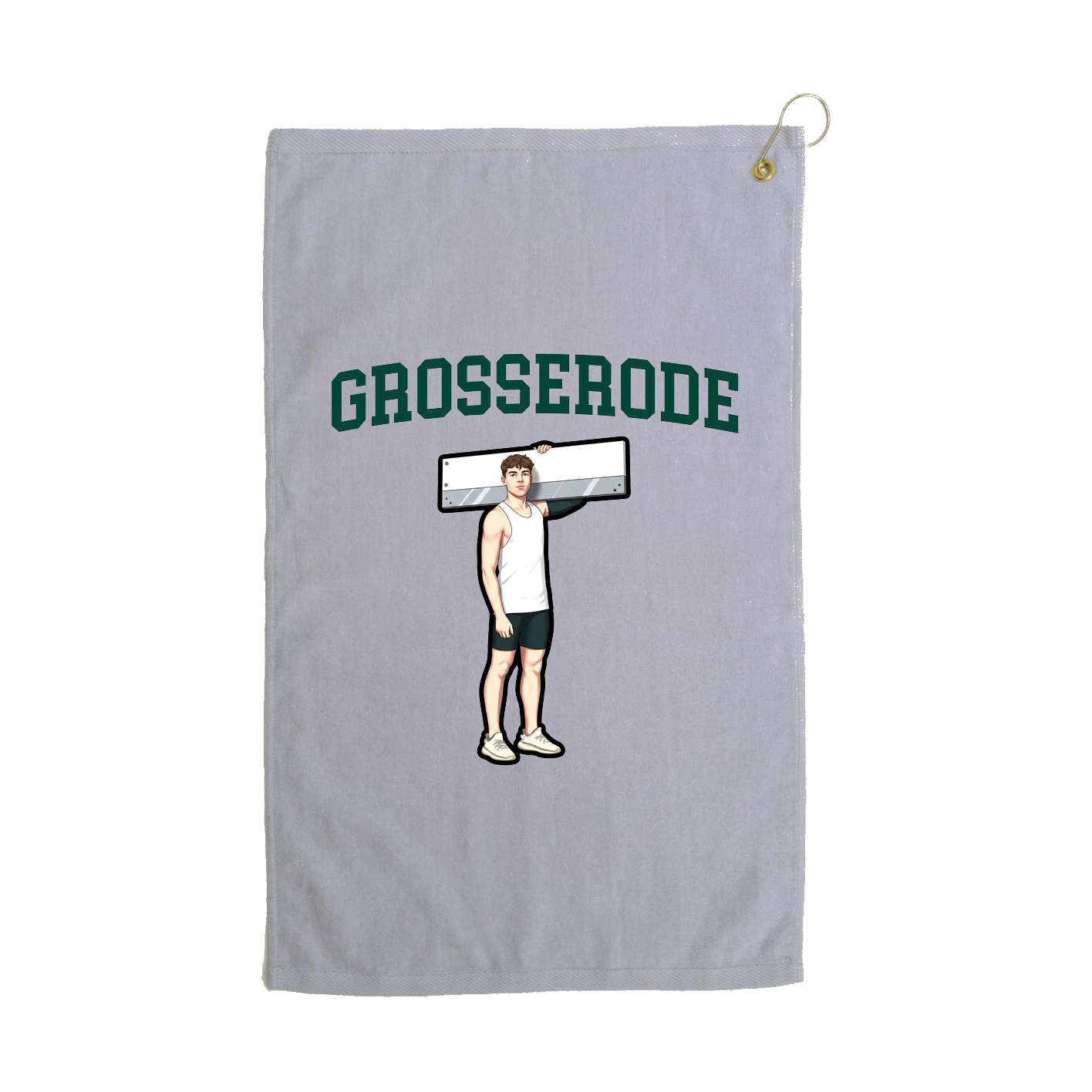 Golf Towel — Shirsey in Grey