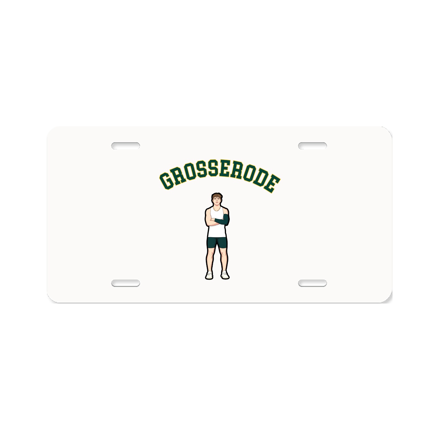 Aluminum License Plate