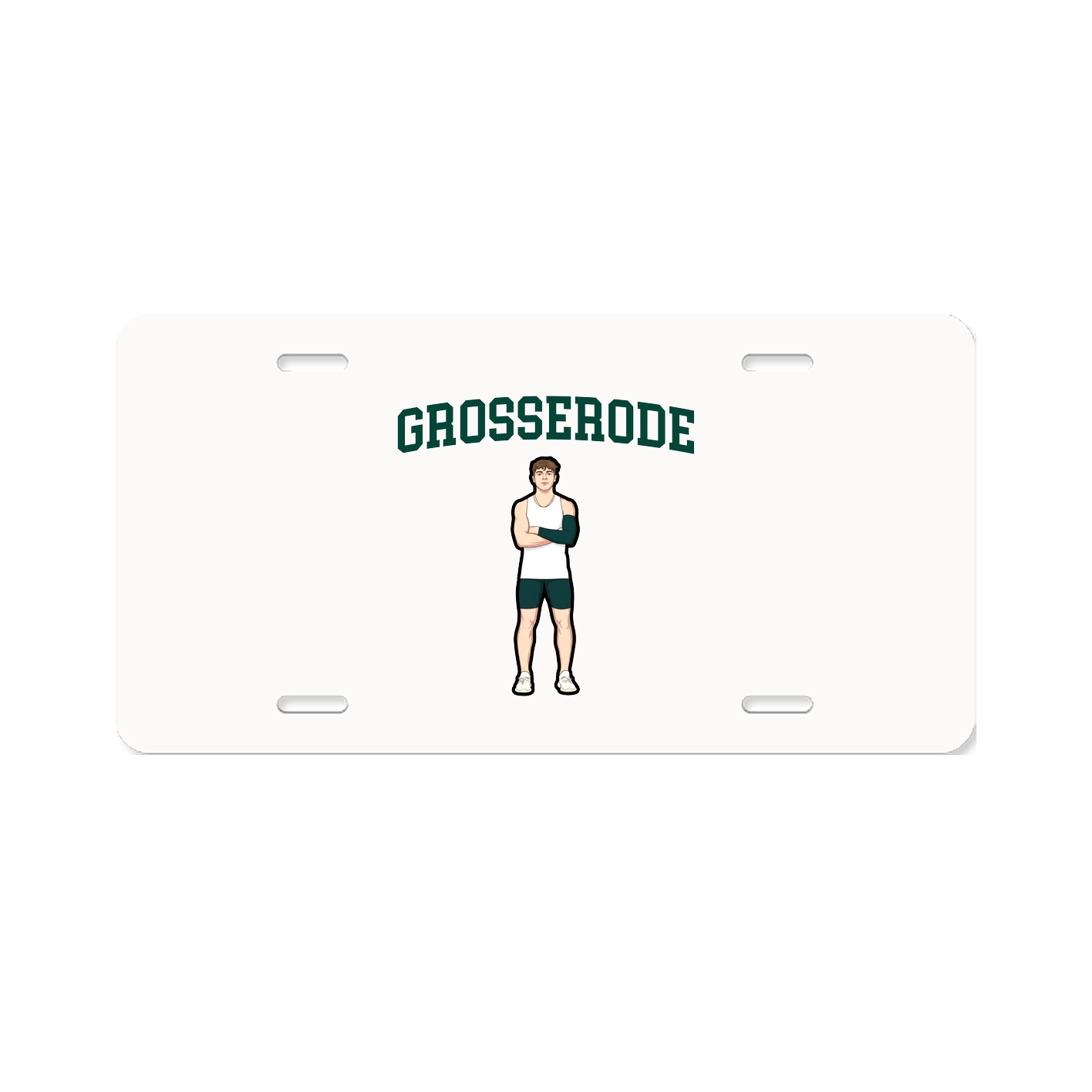 Aluminum License Plate