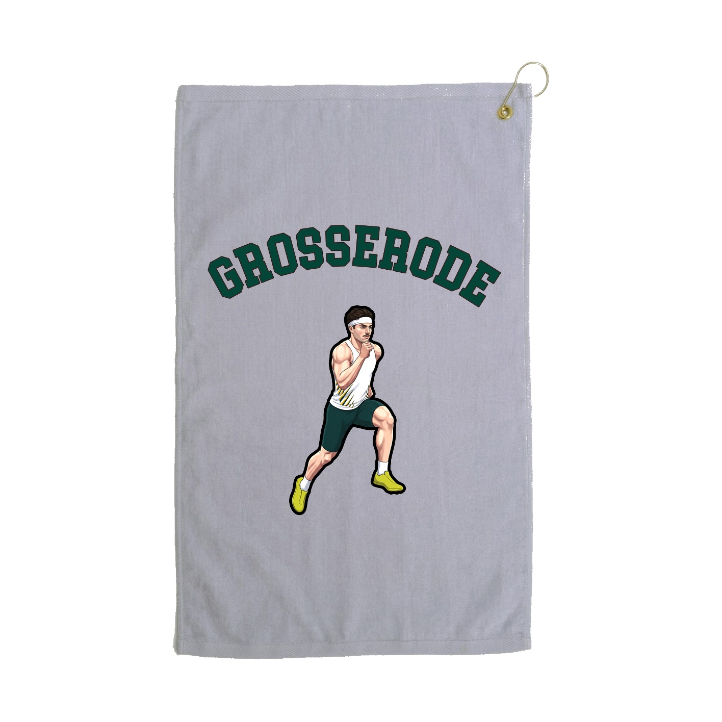 Golf Towel — Shirsey Arch in Grey