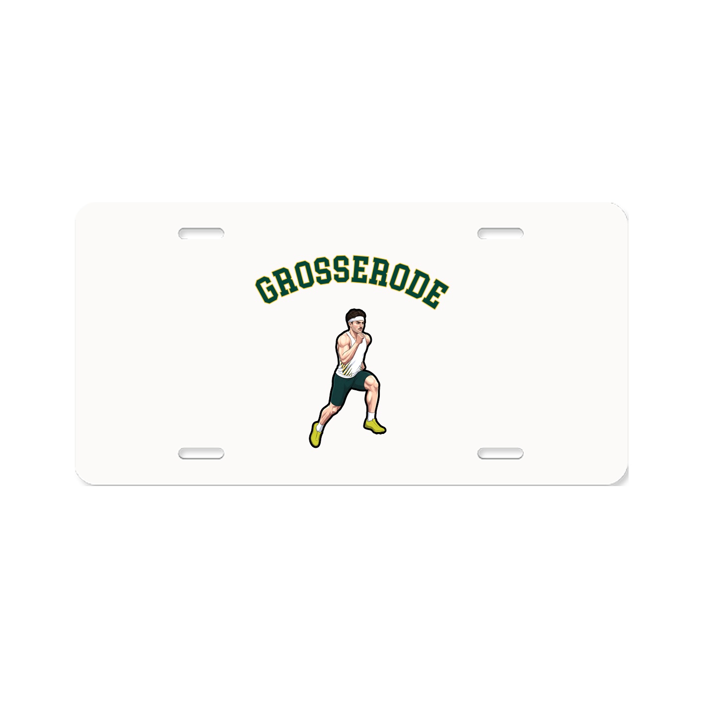 Aluminum License Plate