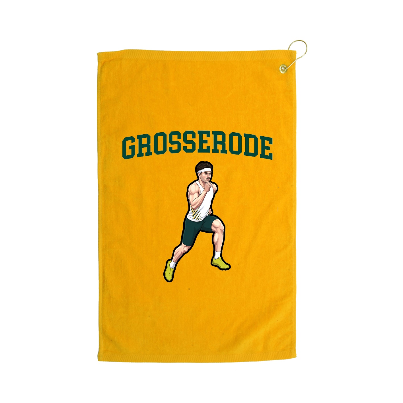 Golf Towel — Shirsey in Gold