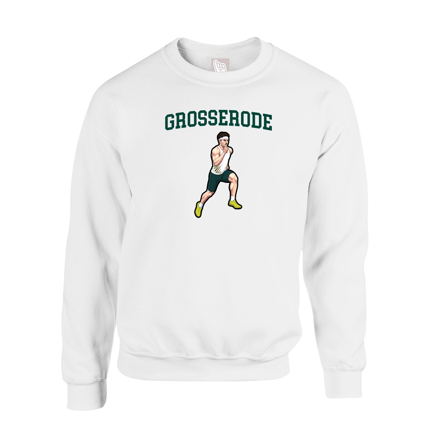 Fleece Crew — Shirsey in White