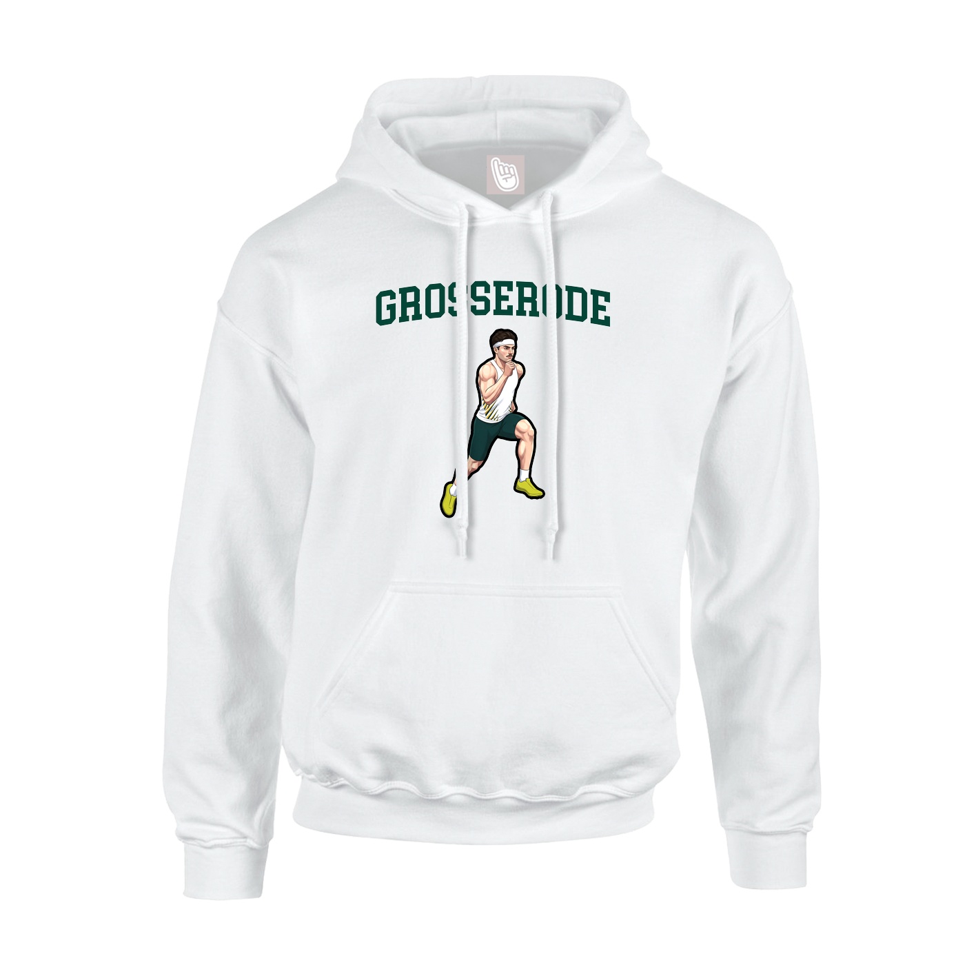 Youth Hoodie — Shirsey in White