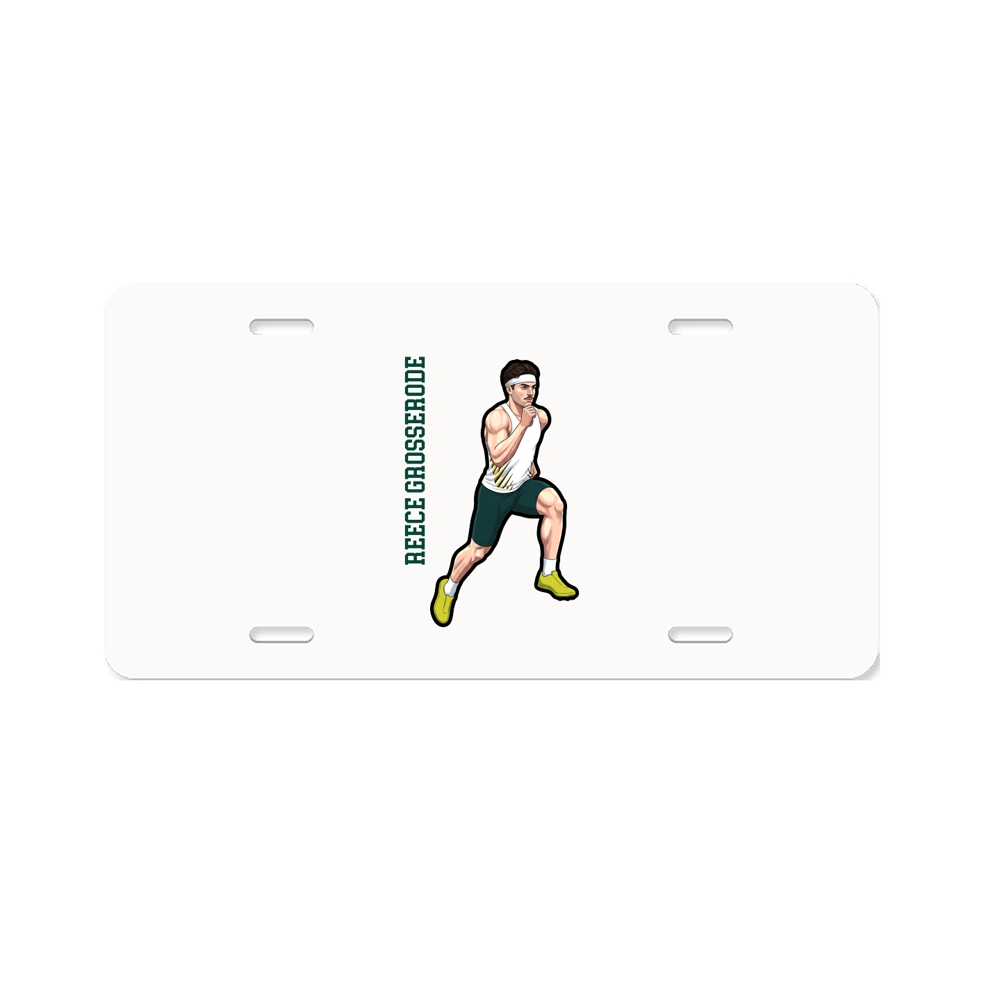 Aluminum License Plate