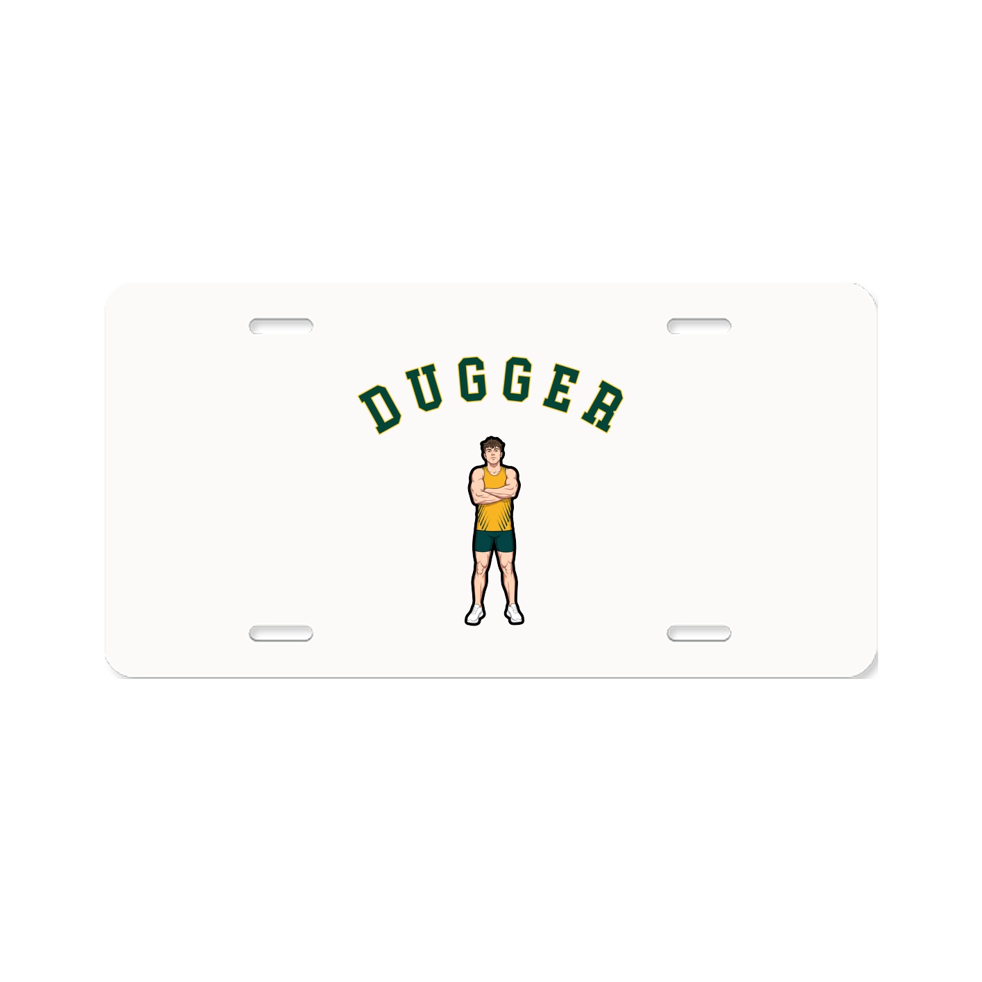 License Plate — Shirsey Arch in Classic