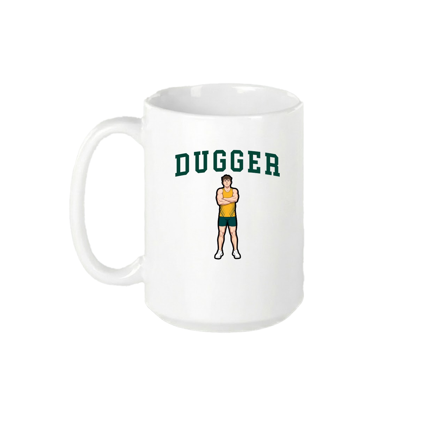 15oz Coffee Mug — Shirsey in White