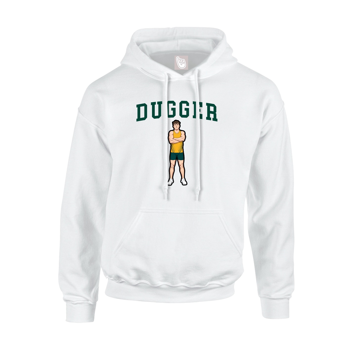 Youth Hoodie — Shirsey in White
