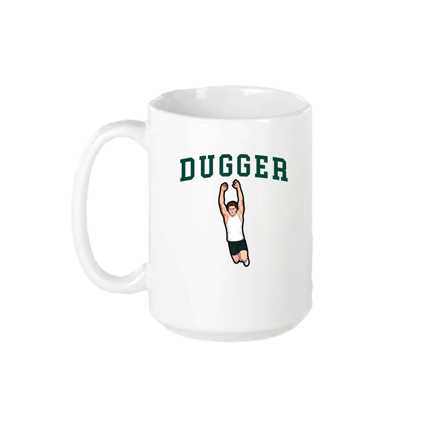 15oz Coffee Mug — Shirsey in White