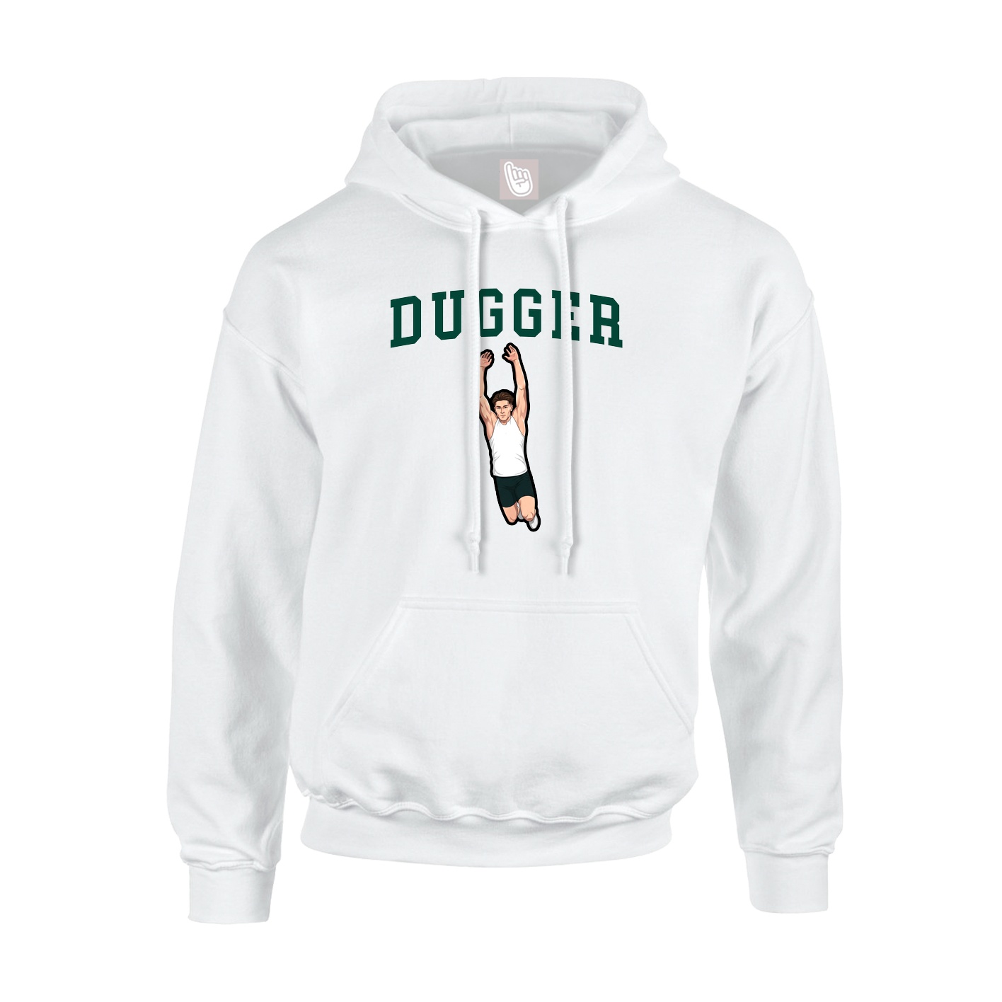 Youth Hoodie — Shirsey in White