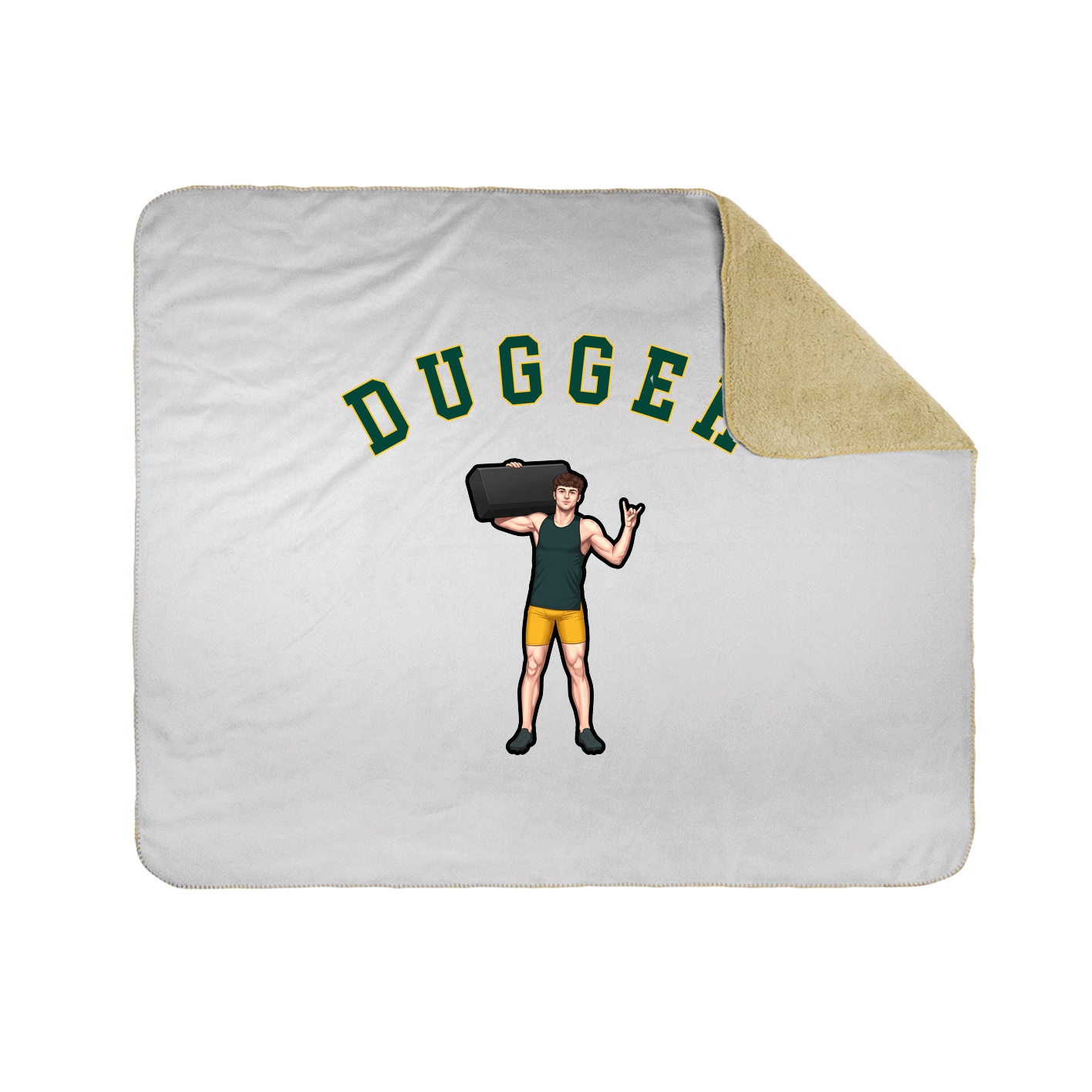 Throw Blanket — Shirsey Arch in White