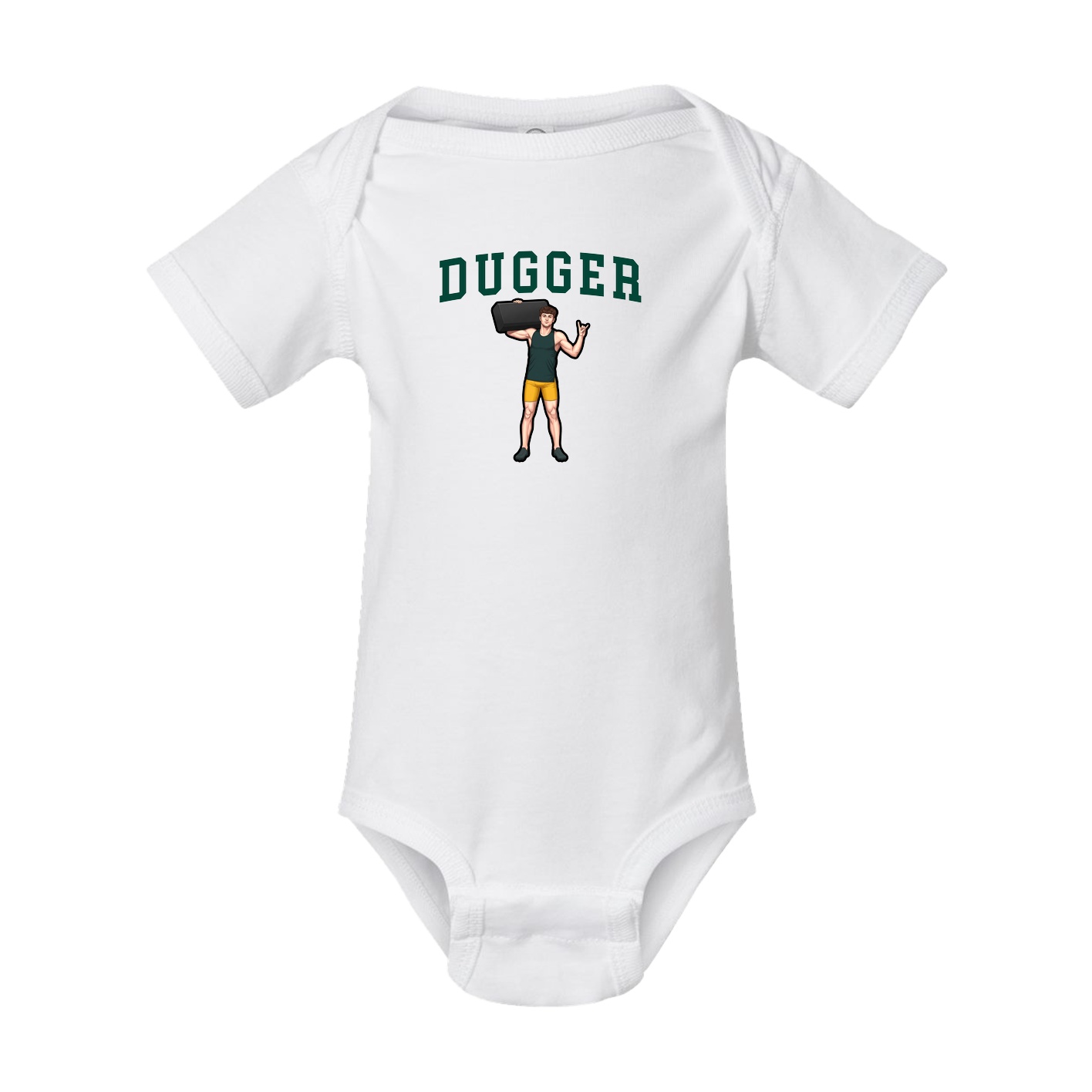 Baby Onesie — Shirsey in White