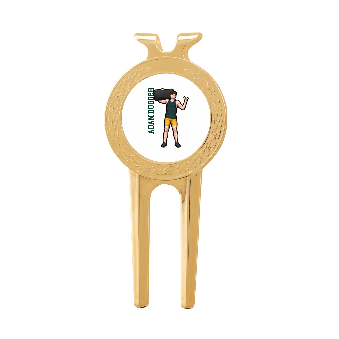 Divot Tool with Ball Marker — Name Vertical in Classic
