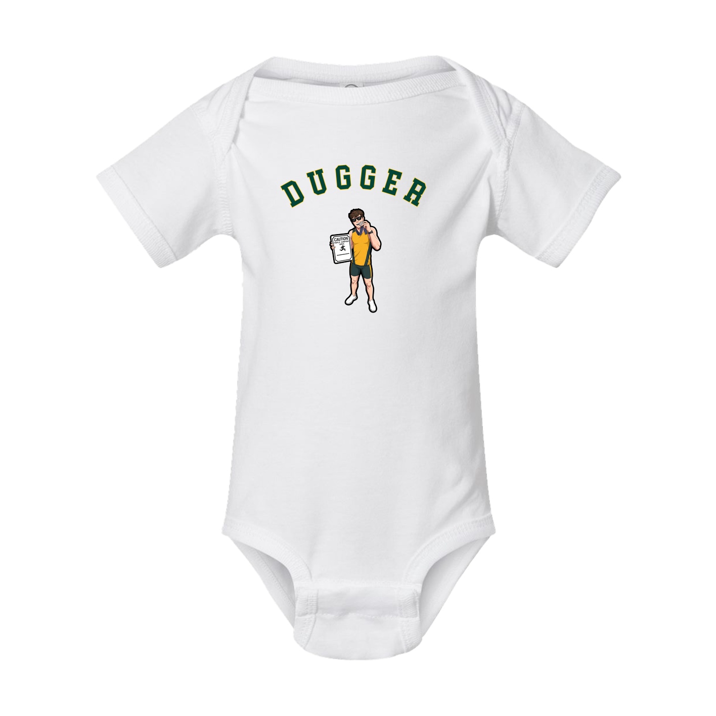 Baby Onesie — Shirsey Arch in White